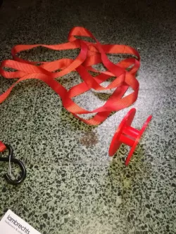 Cargo strap spool