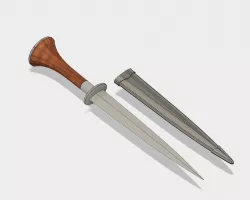 Ciri's Dagger & Scabbard - The Witcher