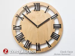 Clock Face "Roman Numerals" cnc/laser