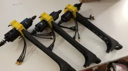 Coaxial adapter for DJI Flamewheel or clones