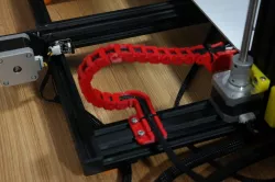  Creality CR-10S Y axis cable drag chain and Strain relief