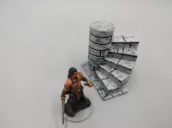 Crypt stairs - 28mm gaming