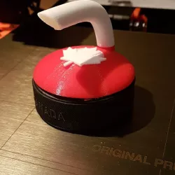 Curling Rock