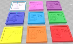 D&D Spell Slot tokens