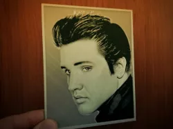Dibujo 3D Elvis Presley