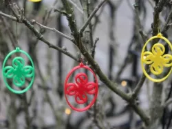 Drones easter egg decoration