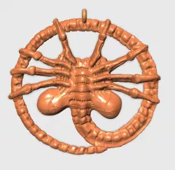 Facehugger Amulet