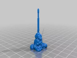 Falcon Heavy Low Polly Launched Fixed Mesh