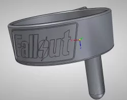 Fallout Collection Yao Guai (Yeti) 20oz Tumbler Handles