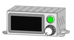 Fan Controller CCM5D Enclosure