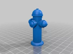 Fire Hydrant Keychain