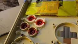 Game Boy DMG-01 Button Well and Screw Bracket