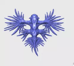 Glaucus atlanticus - Model - Pendant 3D - Blue Angel