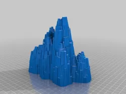Heroscape Glacier (6 Hex)