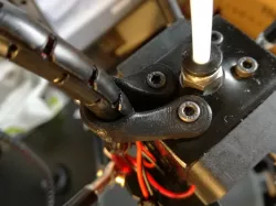 Hotend effector cable clamp for Anycubic kossel delta printer