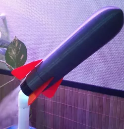 Humidifier Rocket nozzle