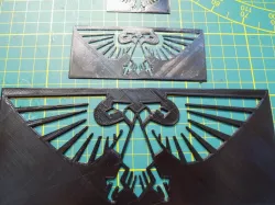 Imperial Aquila - Two headed eagle - shape for airbrush/painting