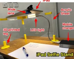 iPad stand (1/2 box) for recording lesson videos