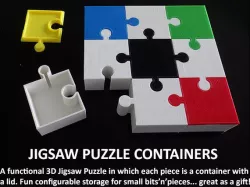 Jigsaw Puzzle Containers