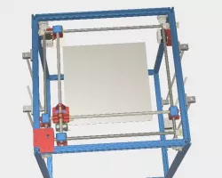 JNHL3DL Cube Printer (Flsun Cube Upgrade w/ Ultimaker Kinematics Style)