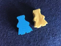 Kingdomino or Queendomino replacement king token
