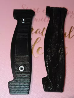 Knife handle for 1 screw blade