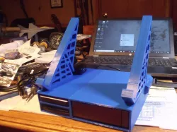 Laptop stand and organizer