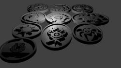 printable magic the gathering symbols 3D Models | Page 1 | STLFinder