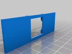 Microscope double coverslip holder slide