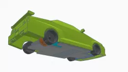 Mini RC Drift Car Prototype 