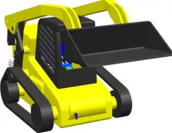 Mini Track Loader (CAT297, scale 1:35)