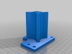 Monoprice Select Mini NEMA17 Z-Axis Stepper Motor Adapter with Extension (TRIMMED) (NO CUTTING)