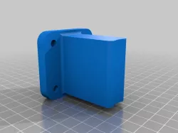 MPCNC mid span support m5 screws 25mm conduit