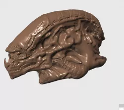 Newborn Alien - Alien Sapien - Head