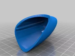 Nintendo Switch Pro Controller Grip (Smoothed, without supports, reduced for faster slicing)