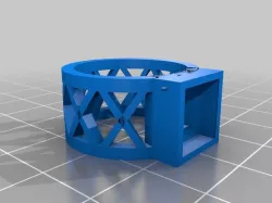 plastic ring with stone