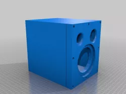 Ported speaker box