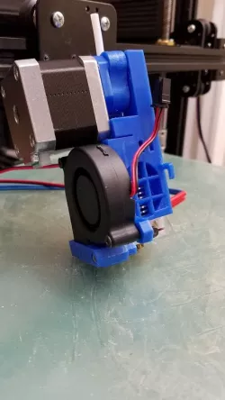 Prusa i3 MK2 Extruder/Hotend Assembly with mk10 Drive for Tronxy 