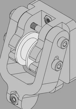 Prusa I3 MK3 Y axis Adjustable Belt Tensioner