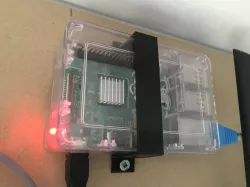 Raspberry Pi 3 Canakit Case mount / holder
