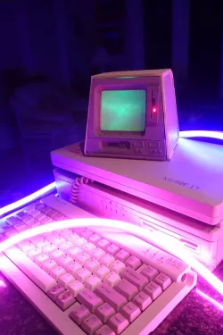 Retro computer prop
