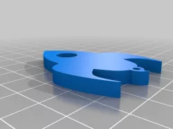 Rocket Keychain