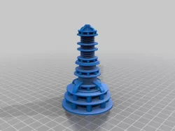 SciFi / BattleTech / Futuristic Tower Building 1