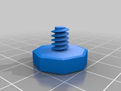 Screw camera mount