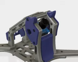 Seeker Micro Cam Mount with Horns