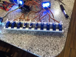SG90 Micro Servo Test Tray