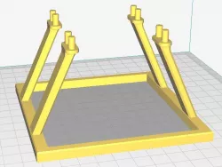 Sharper Image Quadcopter Square Stand