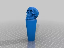 Skull Beer Tap Handle
