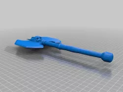 Skull Crusher Battle Axe