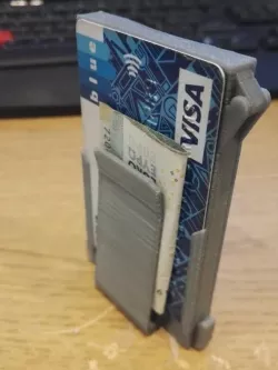 Slim Wallet with Money Clip